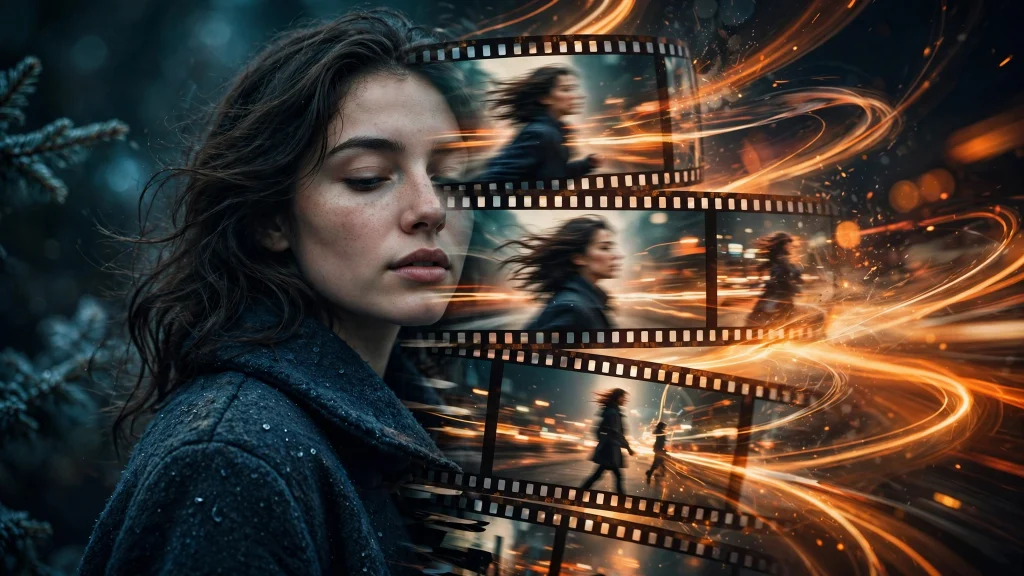 Illustration comparing text-to-video and image-to-video AI workflows