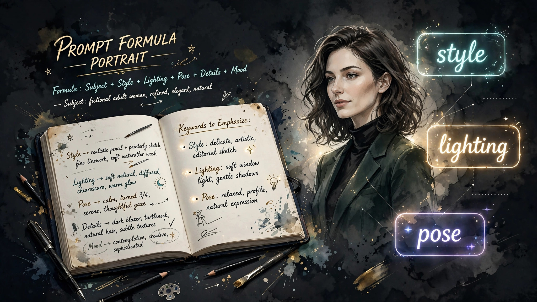 AI porn prompt formula examples