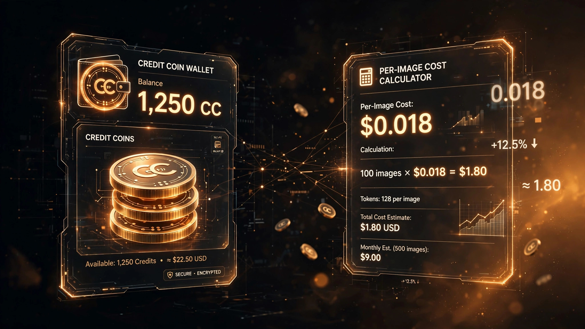 Credit cost calculation concept